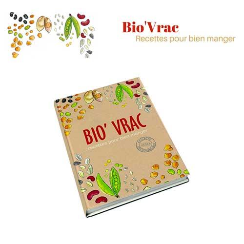 En janvier, découvrez « Bio Vrac, recettes pour bien manger » dans vos magasins Biocoop